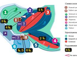 Pistekaart Nekrasovo