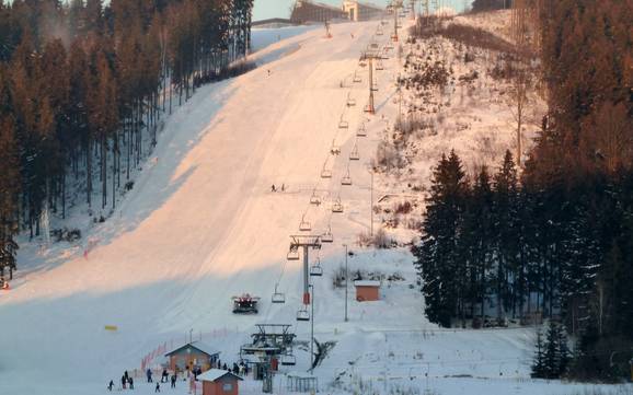 Vogtlanddistrict: beste skiliften – Liften Schöneck (Skiwelt)