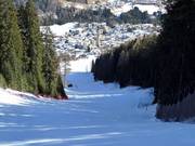 Uitzicht op de accommodaties in het dorp Padola