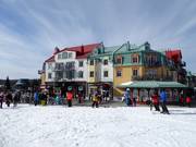 Van de piste naar het hotel