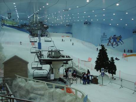 Skiliften West-Azië – Liften Ski Dubai – Mall of the Emirates