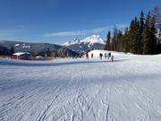 Makkelijke piste op de Reiteralm