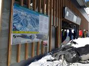 Informatiebord bij de Schrödelsteinbahn