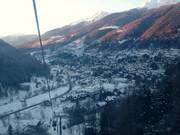 Uitzicht op Ponte di Legno