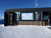 Eersteklas onderhouden sanitaire voorzieningen bij het bergstation van de Ganzer X-press