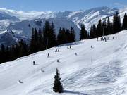 Gemakkelijke piste bij de oefenlift Caischavedra