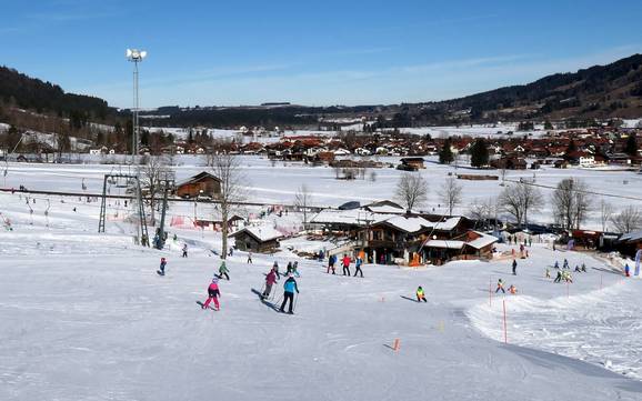 Skiën in de vakantieregio Ammergauer Alpen