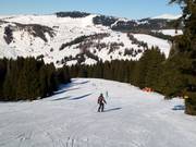 Piste bij de stoeltjeslift Florian