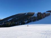 Het skigebied op de Höss