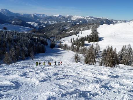 Skigebieden voor gevorderden en off-piste skiërs Gmunden – Gevorderden, off-piste skiërs Dachstein West – Gosau/Russbach/Annaberg