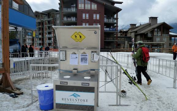 Columbia-Shuswap: milieuvriendelijkheid van de skigebieden – Milieuvriendelijkheid Revelstoke Mountain Resort