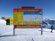 Pistebewegwijzering Hochzillertal