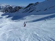 Afdaling naar de Sonnenkarbahn