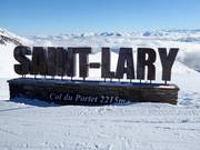 Op de Col du Portet op 2215 m