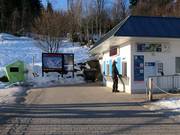 Verzorgde kassaomgeving