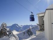 Vallugabahn II - 5-persoons cabinelift