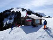 Ski World Cup starthuisje reuzenslalom Adelboden