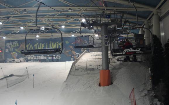 Madrid: beste skiliften – Liften Snozone Madrid