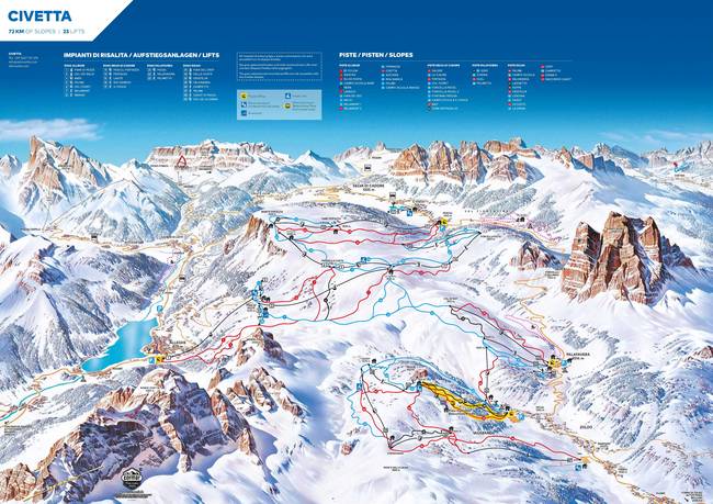 Civetta – Alleghe/Selva di Cadore/Palafavera/Zoldo Civetta – Alleghe/Selva di Cadore/Palafavera/Zoldo