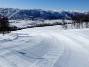 Eersteklas pistepreparatie in het skigebied Geilo