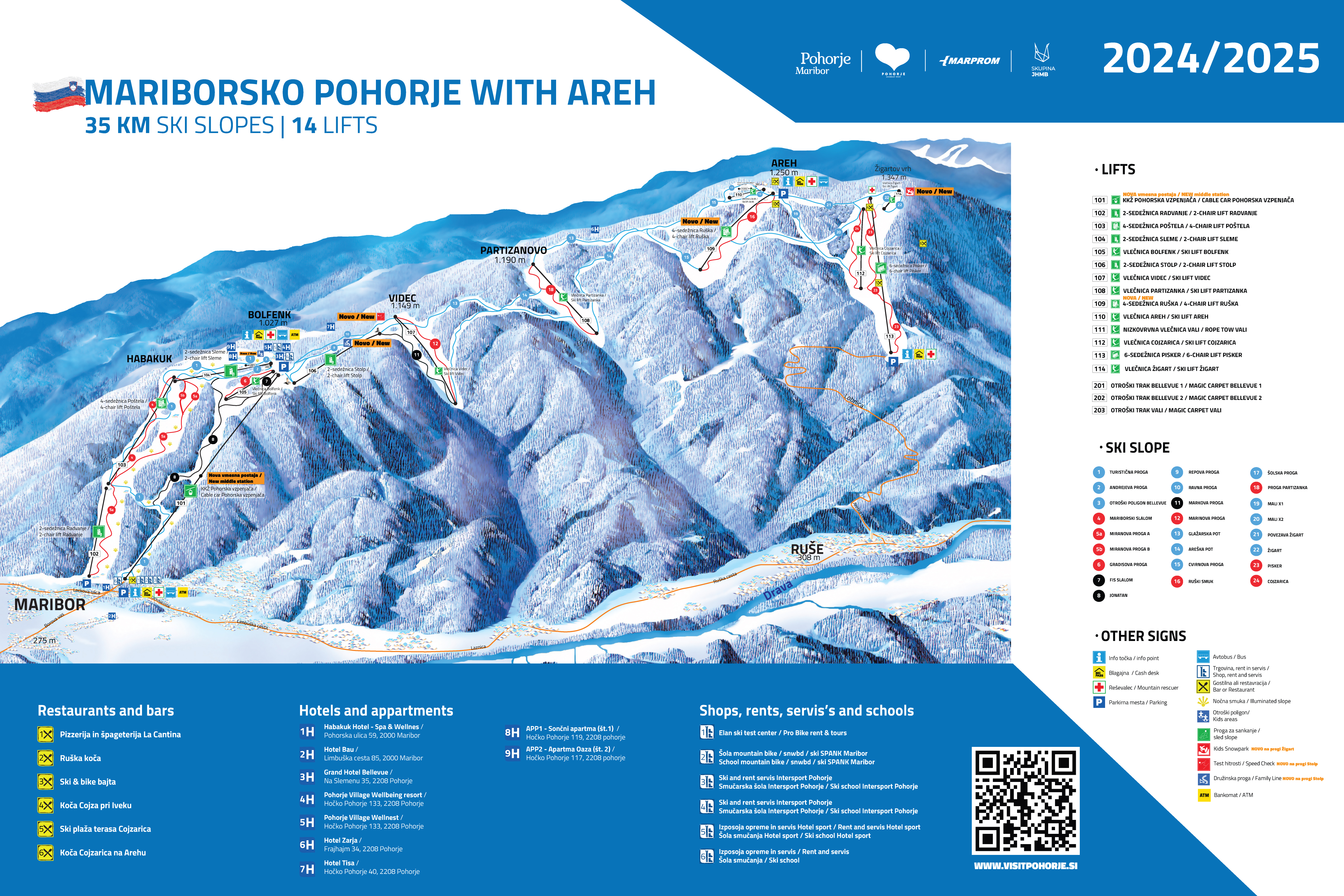 Skigebied Mariborsko Pohorje – Maribor