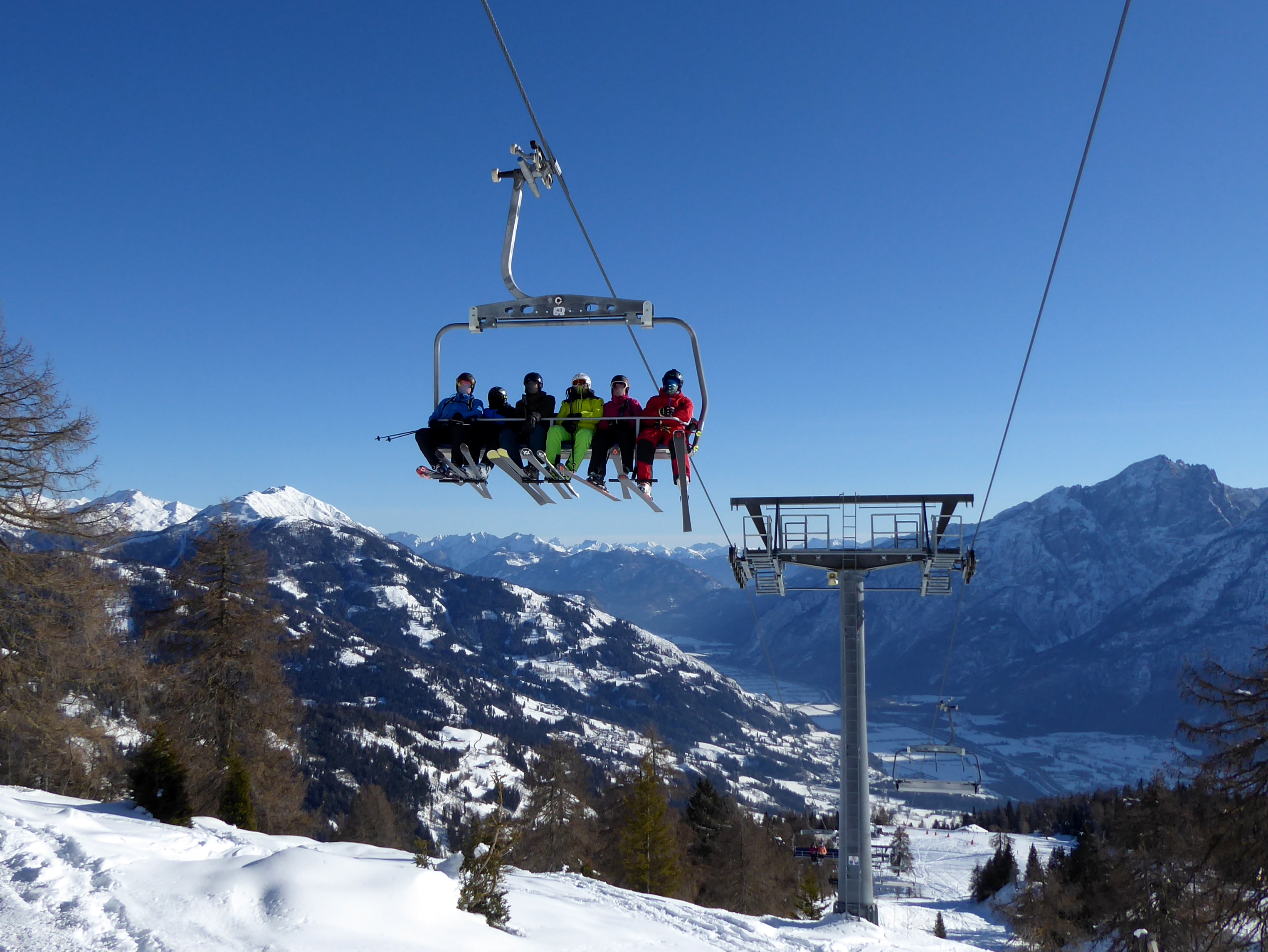 Alle skiliften/kabelbanen in het skigebied Zettersfeld – Lienz