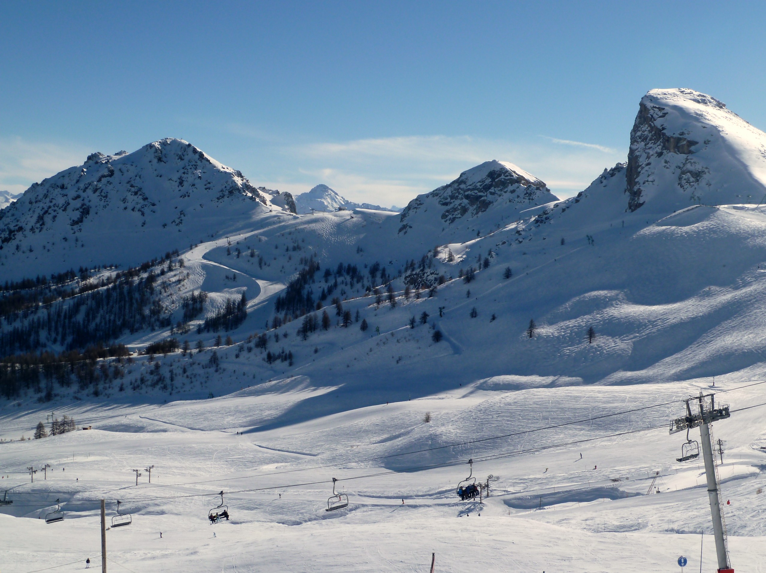 Skigebied Serre Chevalier – Briançon/Chantemerle/Villeneuve-la-Salle/Le Monêtier-les-Bains