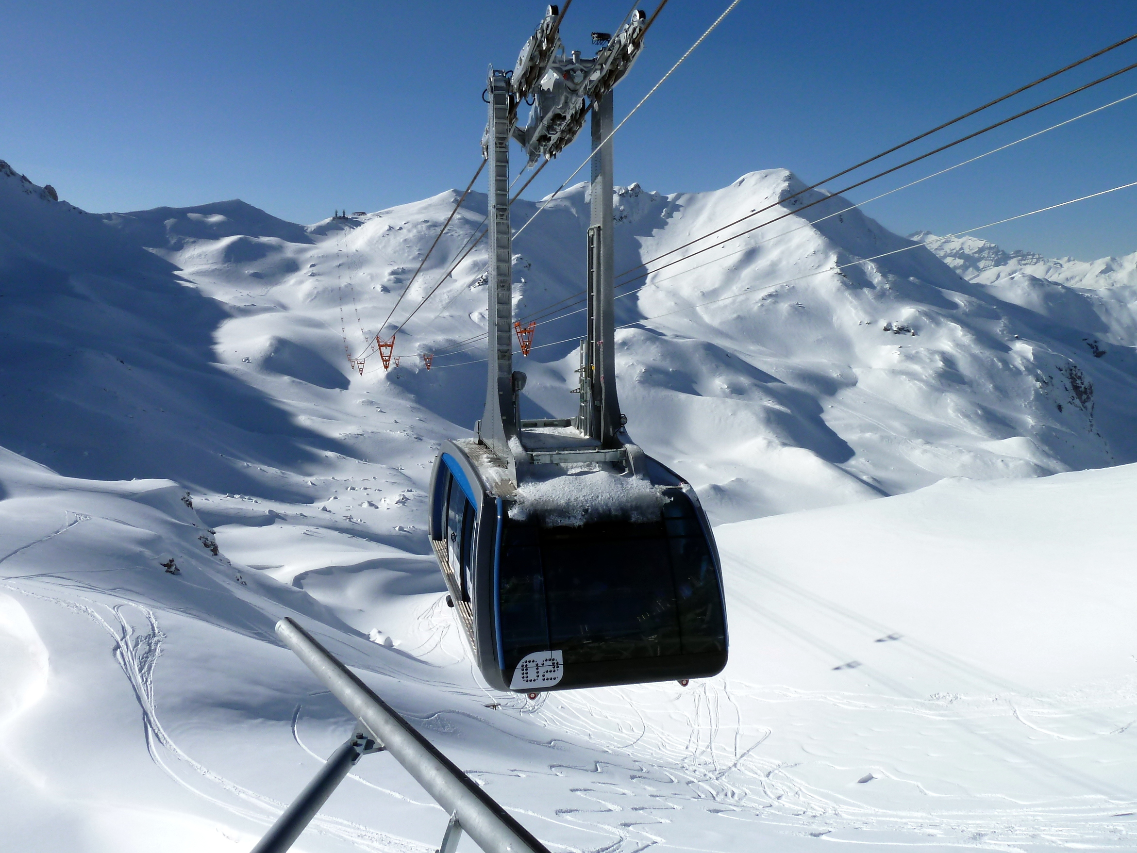 Alle skiliften/kabelbanen in het skigebied Arosa Lenzerheide
