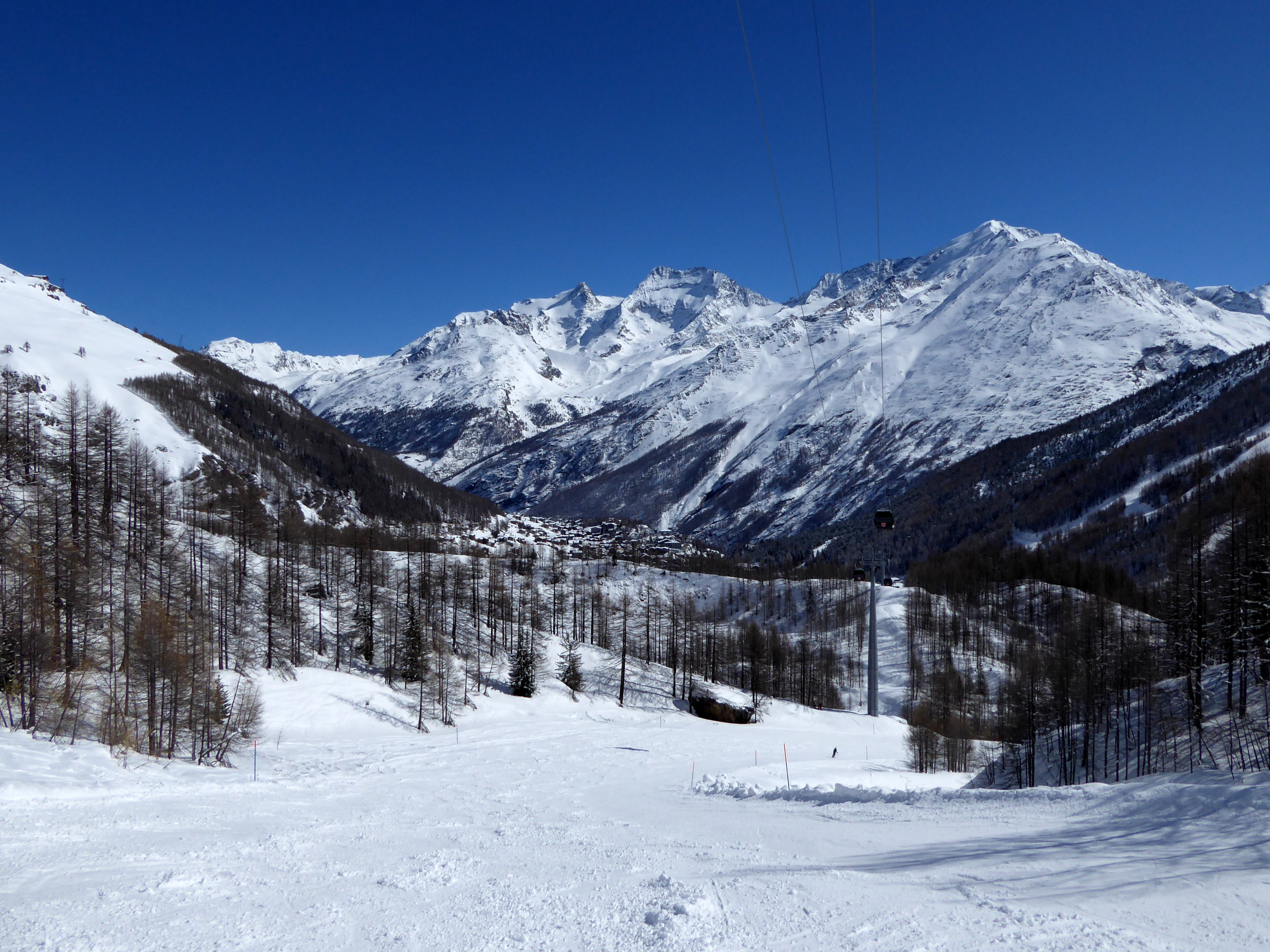Skigebied Saas-Fee
