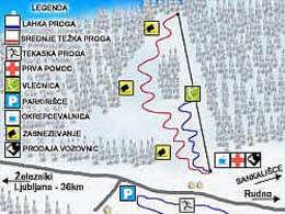 Skigebied Rudno – Železniki