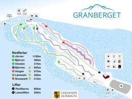 Skigebied Granberget – Leksand