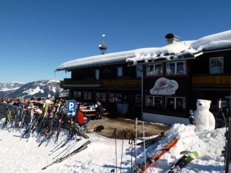 Hutten, Bergrestaurants wereldwijd – Bergrestaurants, hutten St. Johann in Tirol/Oberndorf – Harschbichl