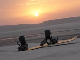 Zandskigebied Sandboarding Mesaieed (Doha)