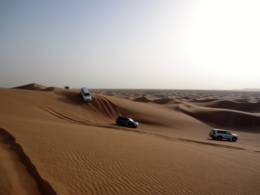 Zandskigebied Sandboarding Dubai