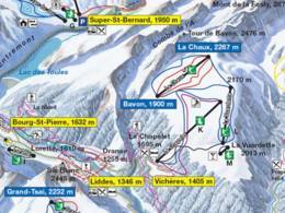 Skigebied Vichères (Liddes)