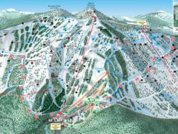 Skigebied Great Divide