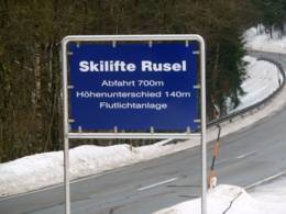 Skigebied Rusel