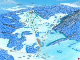 Skigebied Luisino Údolí