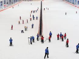 Indoorskibaan Qiaobo Ice and Snow World – Peking