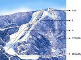 Skigebied Bela – Komarna vas