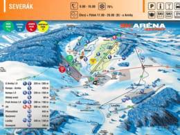 Skigebied Severák