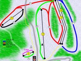 Skigebied Bleymard Mont Lozère