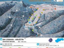 Skigebied Zábava – Hruštín