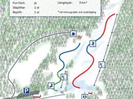 Skigebied Ombergsliden Vadstena