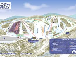 Skigebied Lost Valley