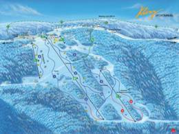 Skigebied Rašov (Klíny)