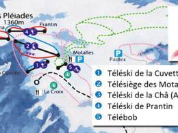Skigebied Les Pléiades