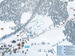 Skigebied Familienarena St. Corona