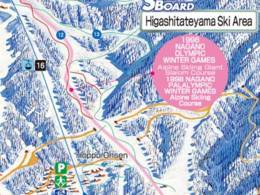 Skigebied Higashitateyama