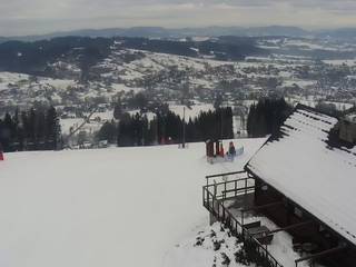 Kompleks BESKID Spytkowice - widok z górnej stacji